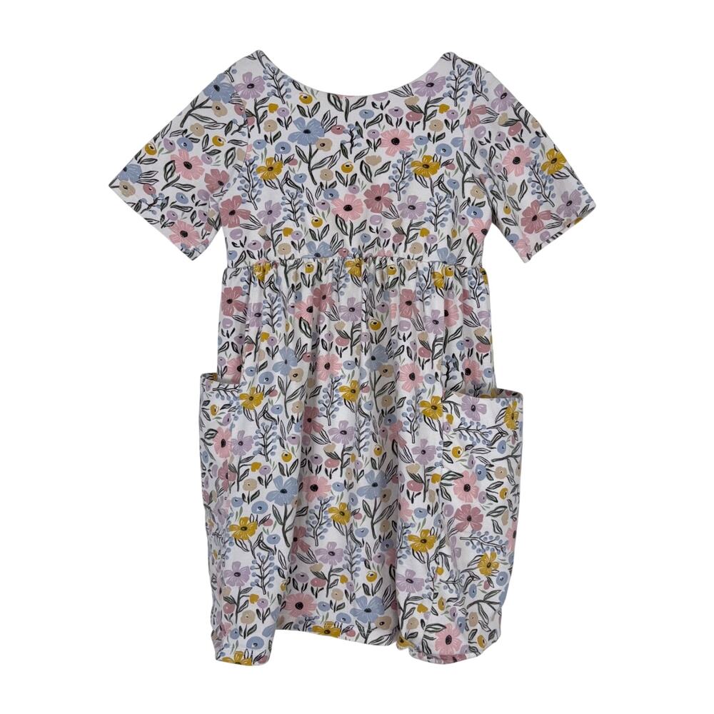 Remie Girl Floral Twirl Dress with Pockets Girls Size 7